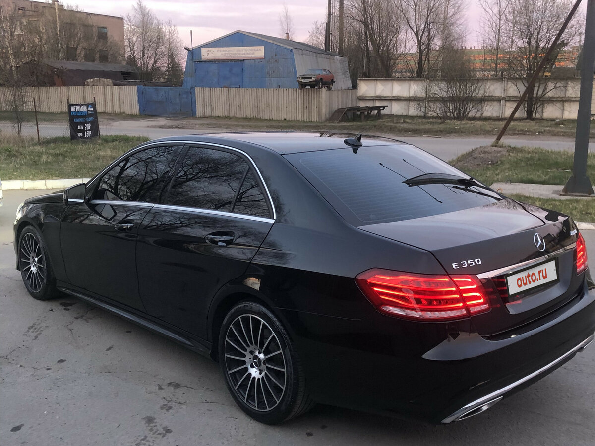 Мерседес e400 черный мат