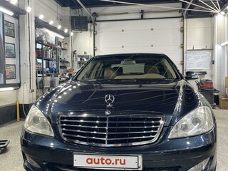 2006 Mercedes-Benz S-Класс 600 Long V (W221), синий, 1890000 рублей, вид 1