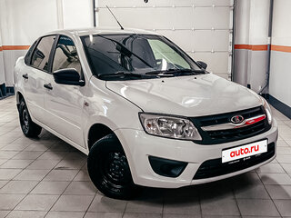 2017 Lada (ВАЗ) Granta I, белый, 635000 рублей, вид 1