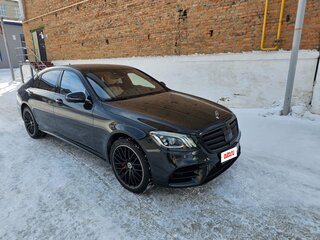 2019 Mercedes-Benz S-Класс 400 d Long VI (W222, C217) Рестайлинг, серый, 9800000 рублей, вид 1