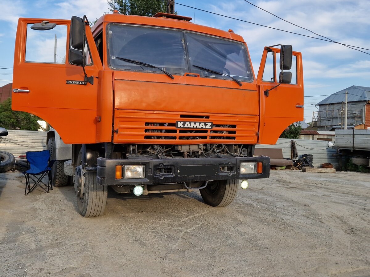 Купить б/у КамАЗ Автобетоносмеситель в Екатеринбурге: оранжевый ...
