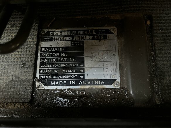 1976 Puch Pinzgauer 710, зелёный - вид 22