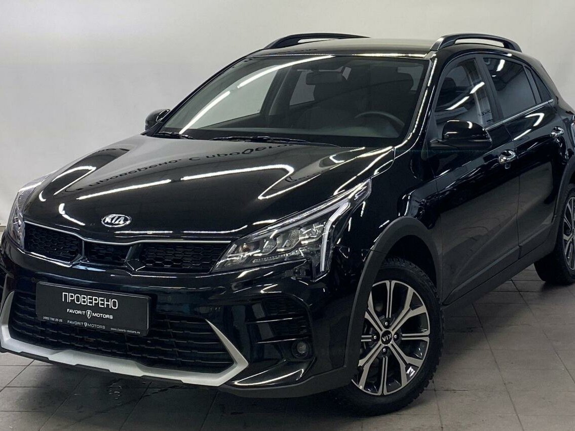Купить б/у Kia Rio IV X-Line 1.6 AT (123 л.с.) бензин автомат в Москве ...