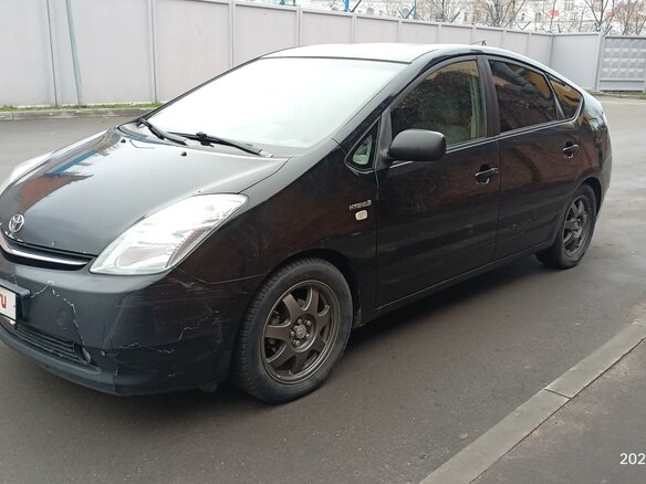 2007 Toyota Prius II Рестайлинг (XW20), чёрный, 800000 рублей - вид 7