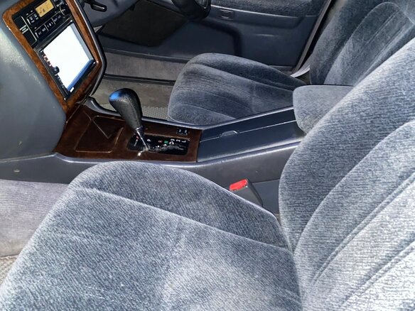 1998 Toyota Crown X (S150), серый, 650000 рублей - вид 10