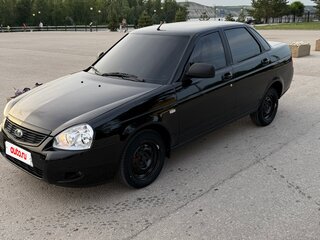 2017 Lada (ВАЗ) Priora I Рестайлинг, чёрный, 830000 рублей, вид 1