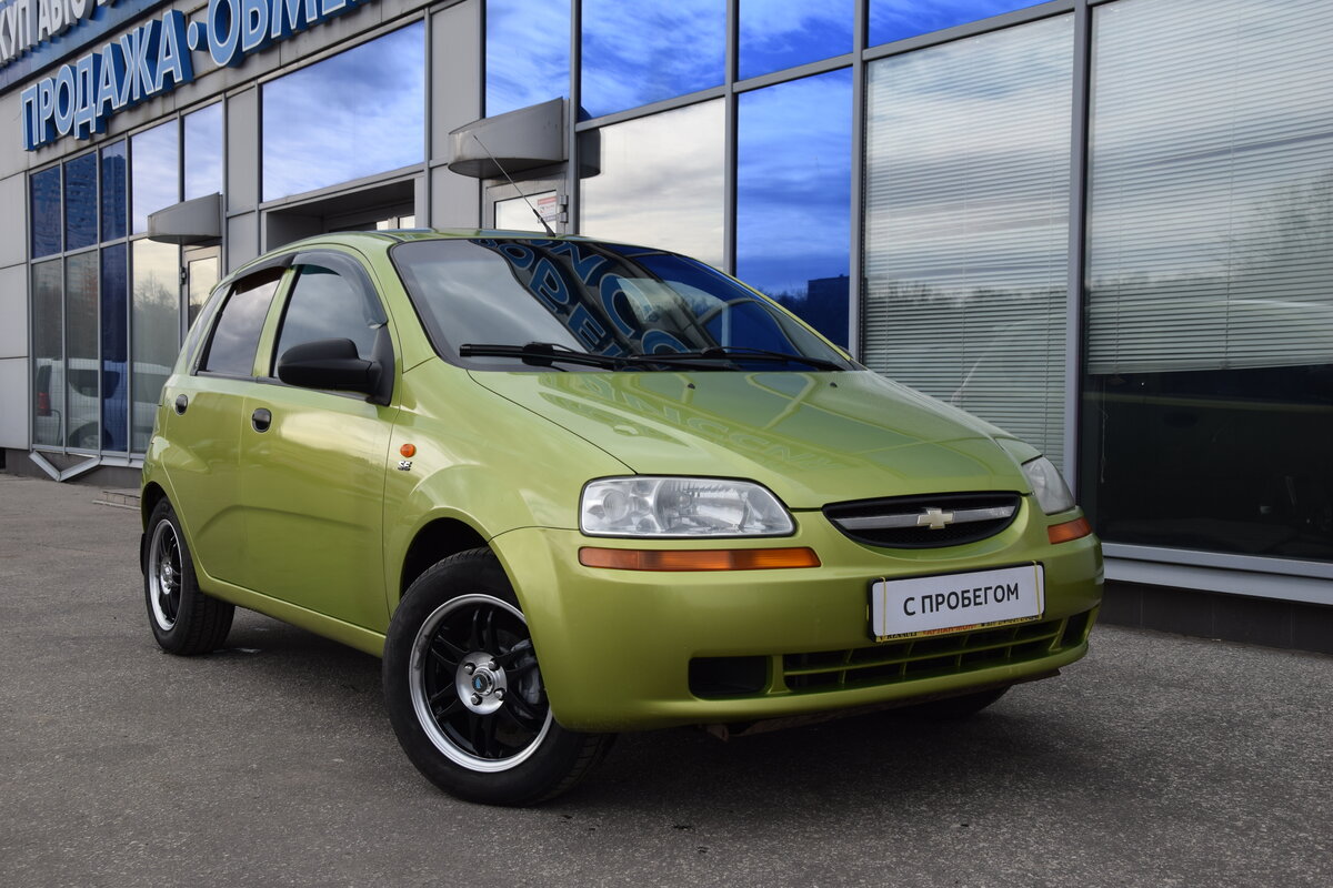 Купить б/у Chevrolet Aveo I 1.4 MT (83 л.с.) бензин