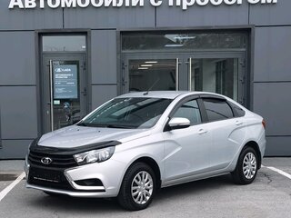 2018 Lada (ВАЗ) Vesta I, серебристый, 709000 рублей, вид 1