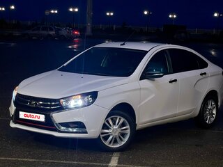 2020 Lada (ВАЗ) Vesta I, белый, 940000 рублей, вид 1
