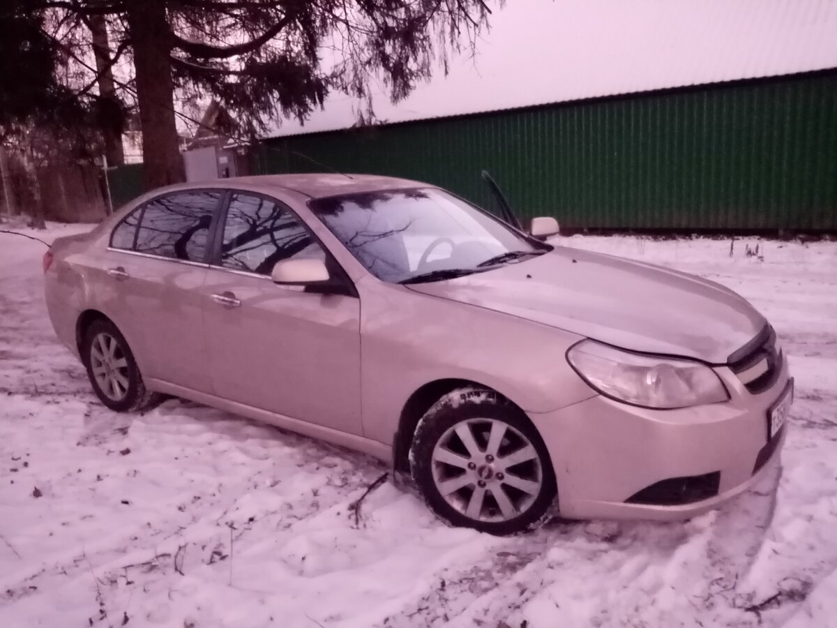Chevrolet Epica бежевая