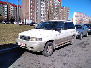 1997 Mazda MPV I (LV), белый, 230000 рублей, вид 1