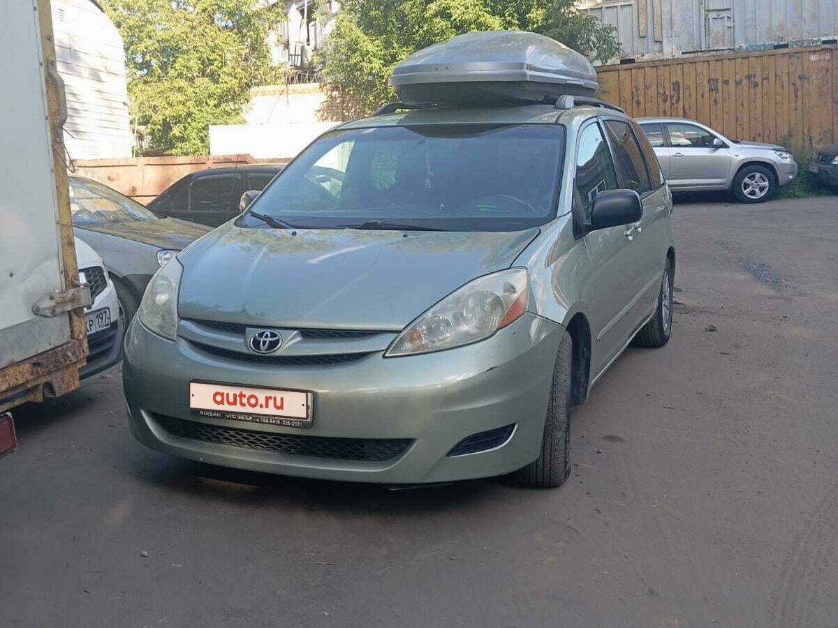Купить б/у Toyota Sienna II Рестайлинг 3.3 AT (215 л.с.) бензин автомат ...