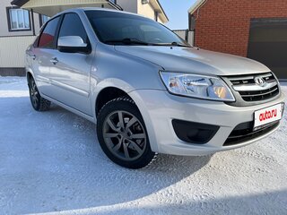 2018 Lada (ВАЗ) Granta I Рестайлинг, серебристый, 645000 рублей, вид 1