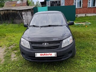 2014 Lada (ВАЗ) Granta I, чёрный, 300000 рублей, вид 1