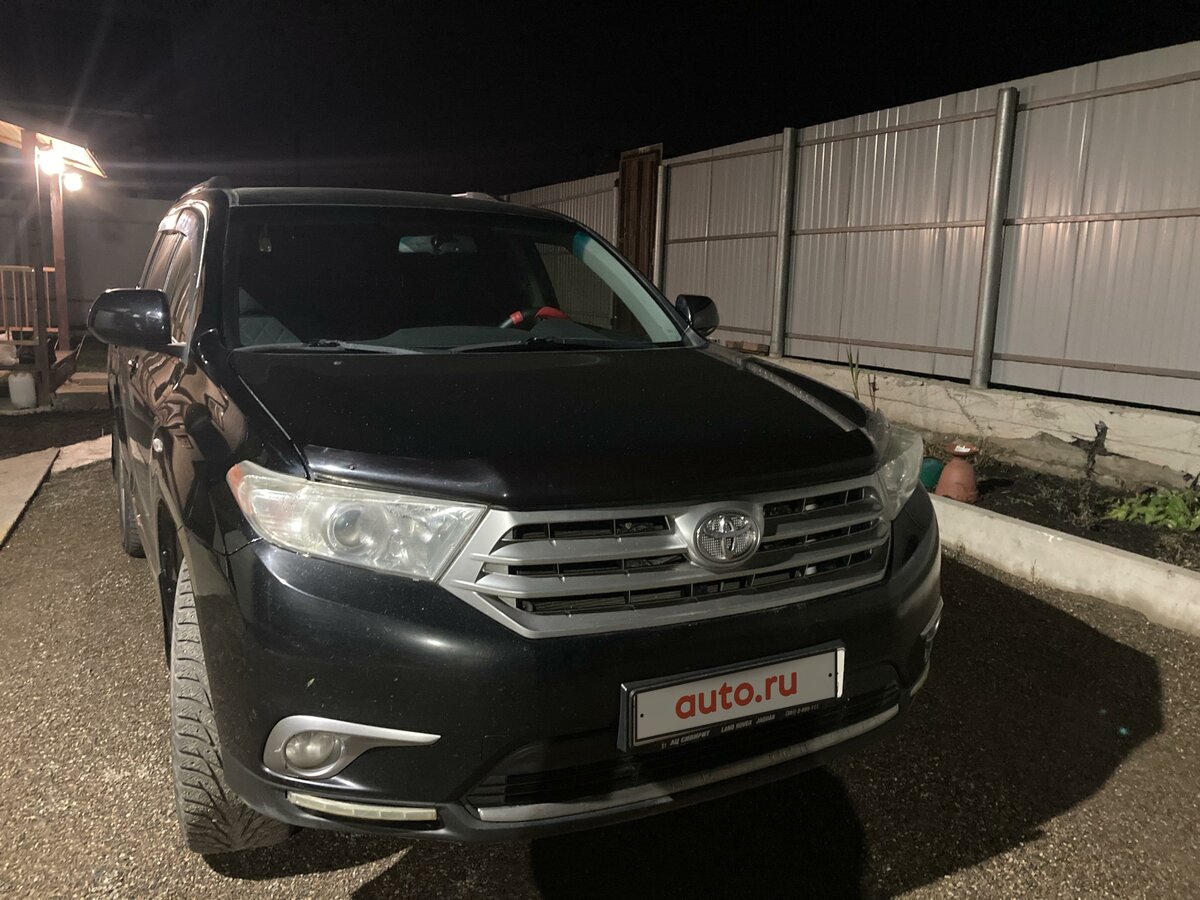 Купить б/у Toyota Highlander II (U40) Рестайлинг 3.5 AT (273 л.с.) 4WD ...