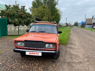1997 Lada (ВАЗ) 2107, красный, 55000 рублей, вид 1