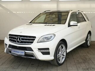 2013 Mercedes-Benz M-Класс 350 III (W166), белый, 1845000 рублей, вид 1