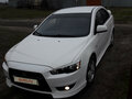 2008 Mitsubishi Lancer X, белый, 1180000 рублей - вид 1