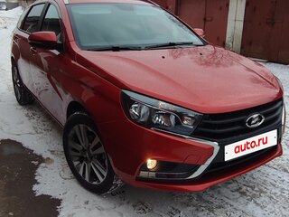 2021 Lada (ВАЗ) Vesta SW I, красный, 1250000 рублей, вид 1