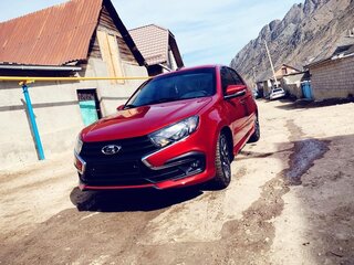 2022 Lada (ВАЗ) Granta Drive Active/Sportline Drive Active I Рестайлинг, красный, 950000 рублей, вид 1