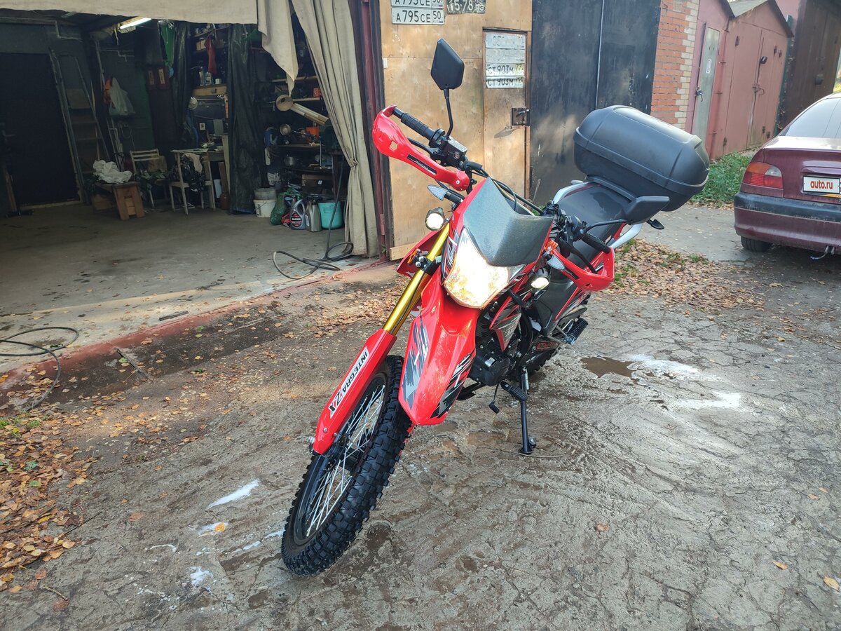 Купить б/у Motoland XR250 Enduro карбюратор 5 передач в Москве: красный ...
