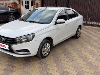 2021 Lada (ВАЗ) Vesta I, белый, 650000 рублей, вид 1