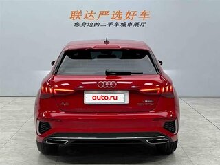 2022 Audi A3 Sportback 35 TFSI IV (8Y), чёрный, 1660400 рублей, вид 4