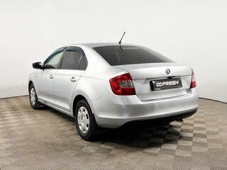 2014 Skoda Rapid I, серебристый, 465900 рублей, вид 2