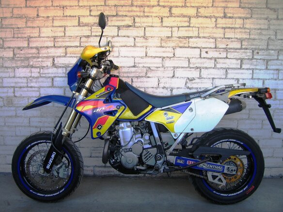 2006 Suzuki DR-Z 400 SM, синий, 530000 рублей - вид 5