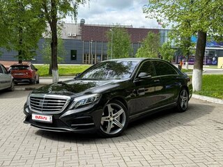 2014 Mercedes-Benz S-Класс 350 CDI BlueTEC Long 9G-TRONIC VI (W222, C217), чёрный, 2750000 рублей, вид 1
