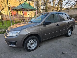 2015 Lada (ВАЗ) Granta I, коричневый, 490000 рублей, вид 1