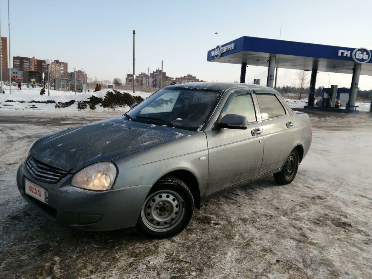 Приора 2008 год серая