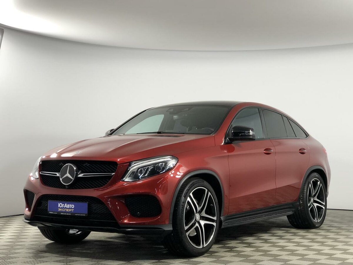 Mercedes Benz c292 GLE красный