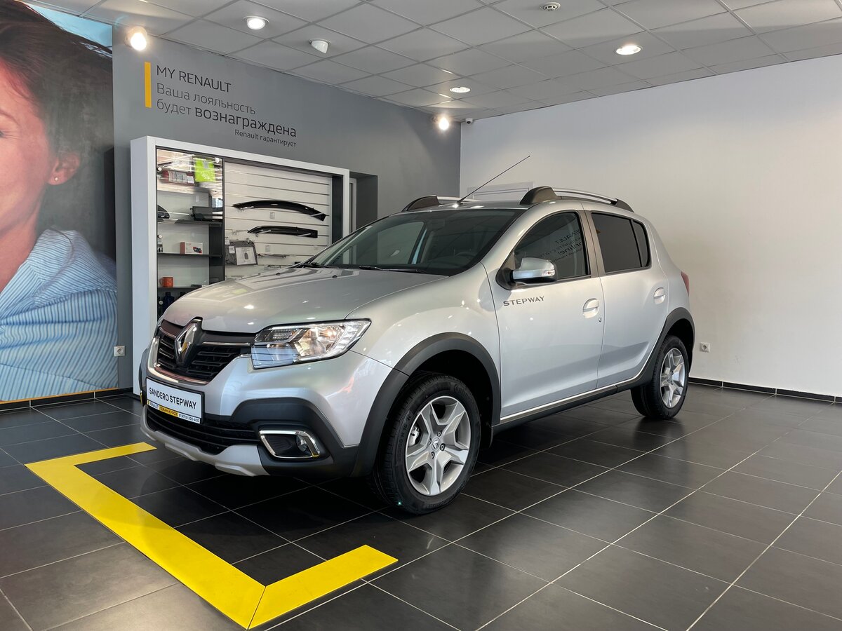 Купить новый Renault Sandero II Рестайлинг Stepway 1.6 MT (82 л.с ...