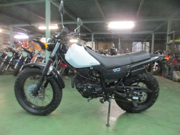 2005 Yamaha TW225, белый - вид 1