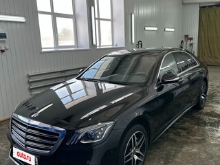 2019 Mercedes-Benz S-Класс 350 d Long VI (W222, C217) Рестайлинг, чёрный, 9100000 рублей, вид 1