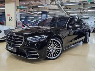 2024 Mercedes-Benz S-Класс 500 Long 4MATIC VII (W223), чёрный, 15625760 рублей, вид 1