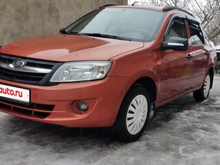 2013 Lada (ВАЗ) Granta I, оранжевый, 385000 рублей, вид 1