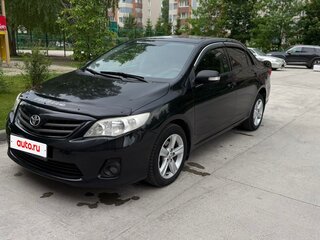 2010 Toyota Corolla X (E140, E150) Рестайлинг, чёрный, 930000 рублей, вид 4