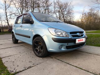 2008 Hyundai Getz I Рестайлинг, голубой, 495000 рублей, вид 2