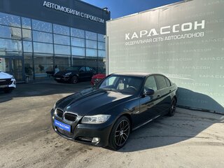 2009 BMW 3 серии 320i V (E90/E91/E92/E93) Рестайлинг, чёрный, 799000 рублей, вид 1