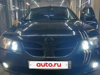 2005 Nissan Almera II (N16) Рестайлинг, чёрный, 350000 рублей, вид 2