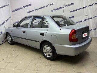 2007 Hyundai Accent ТагАЗ II, серебристый, 295000 рублей, вид 4