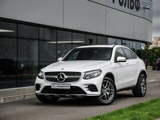 2016 Mercedes-Benz GLC Coupe 250 d I (C253), белый, 3149000 рублей, вид 1