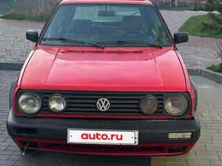 1989 Volkswagen Golf II, красный, 45000 рублей, вид 1