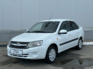 2014 Lada (ВАЗ) Granta I, белый, 550000 рублей, вид 1