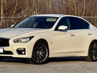 2017 Infiniti Q50 I Рестайлинг, белый, 1900000 рублей, вид 1