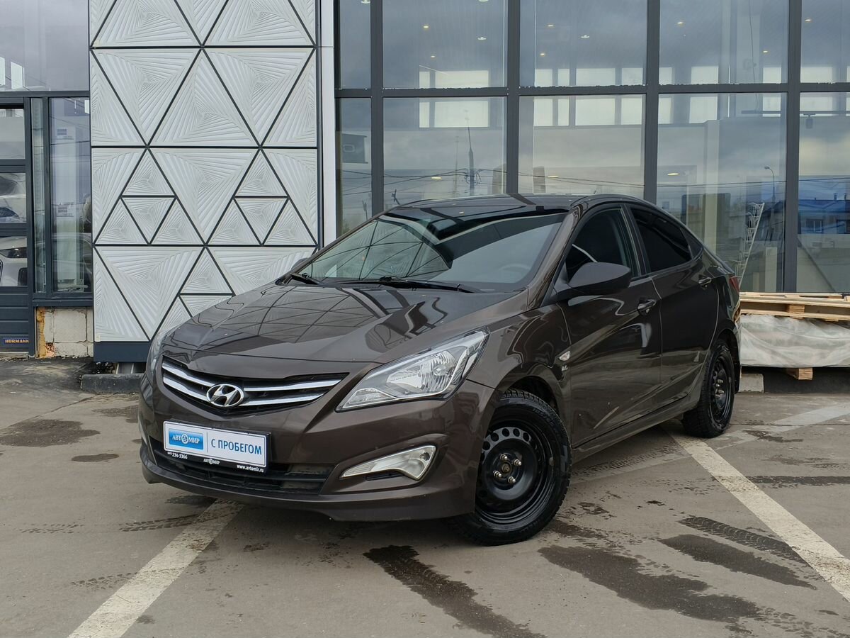 Hyundai Solaris I Рестайлинг