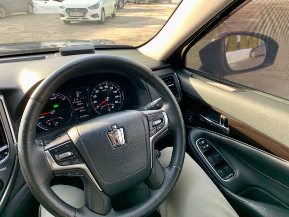 2015 Toyota Crown XIV (S210) Рестайлинг, чёрный, 2390000 рублей - вид 20