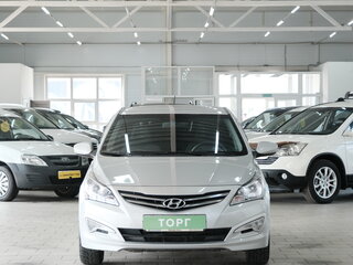 2016 Hyundai Solaris I Рестайлинг, серый, 959000 рублей, вид 1